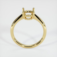 18K Yellow Gold Solitaire Ring Setting Image