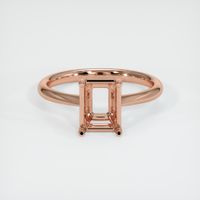 14K Rose Gold Vedic Ring Setting Image