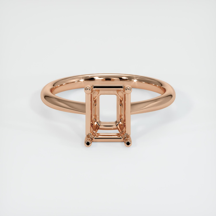 18K Rose Gold Vedic Ring Setting
