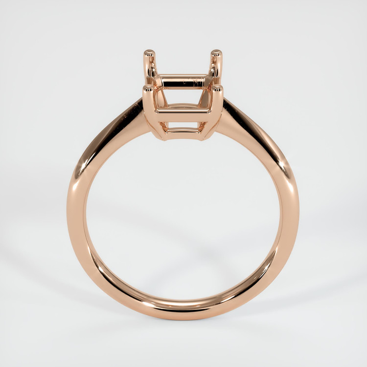 18K Rose Gold Vedic Ring Setting
