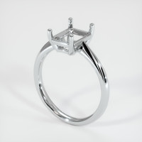 10K White Gold Vedic Ring Setting Video
