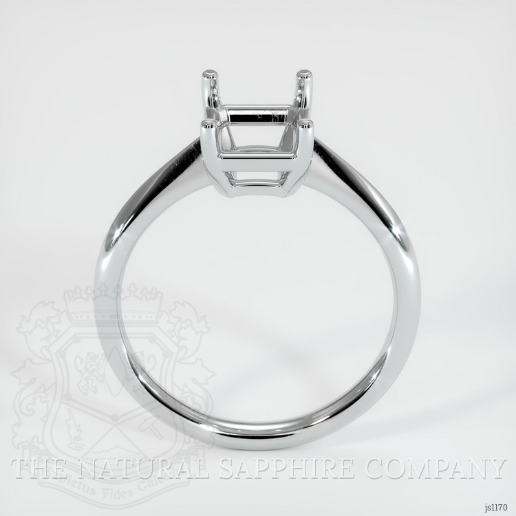 10K White Gold Vedic Ring Setting