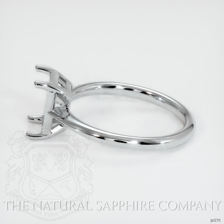 14K White Gold Vedic Ring Setting