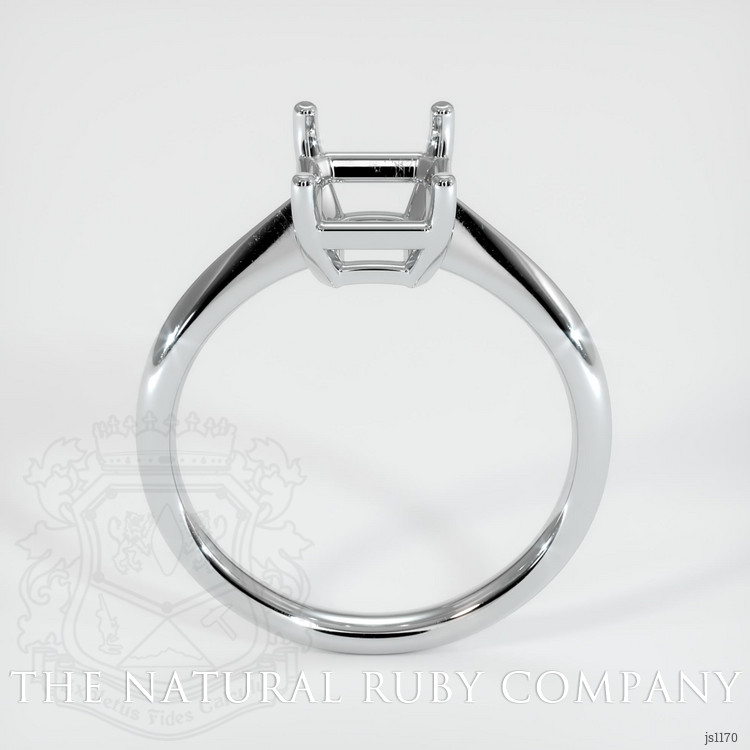 14K White Gold Vedic Ring Setting