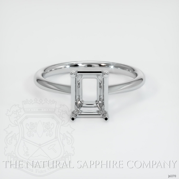18K White Gold Vedic Ring Setting
