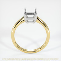 18K White & Yellow Vedic Ring Setting Image