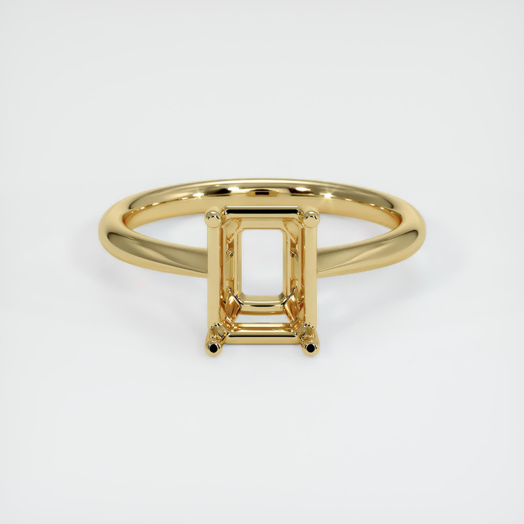 14K Yellow Gold Vedic Ring Setting