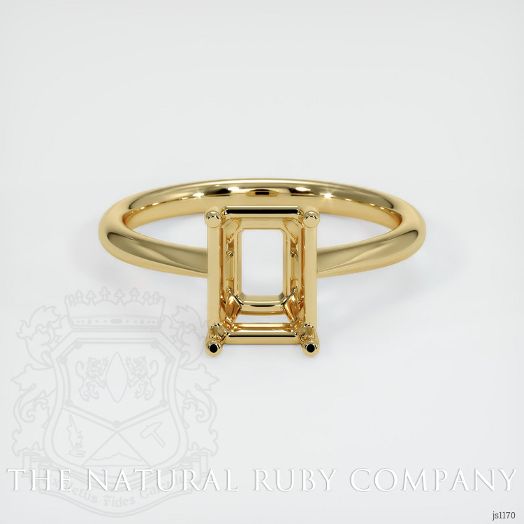 14K Yellow Gold Vedic Ring Setting