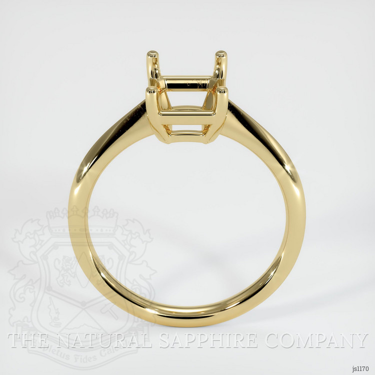 14K Yellow Gold Vedic Ring Setting