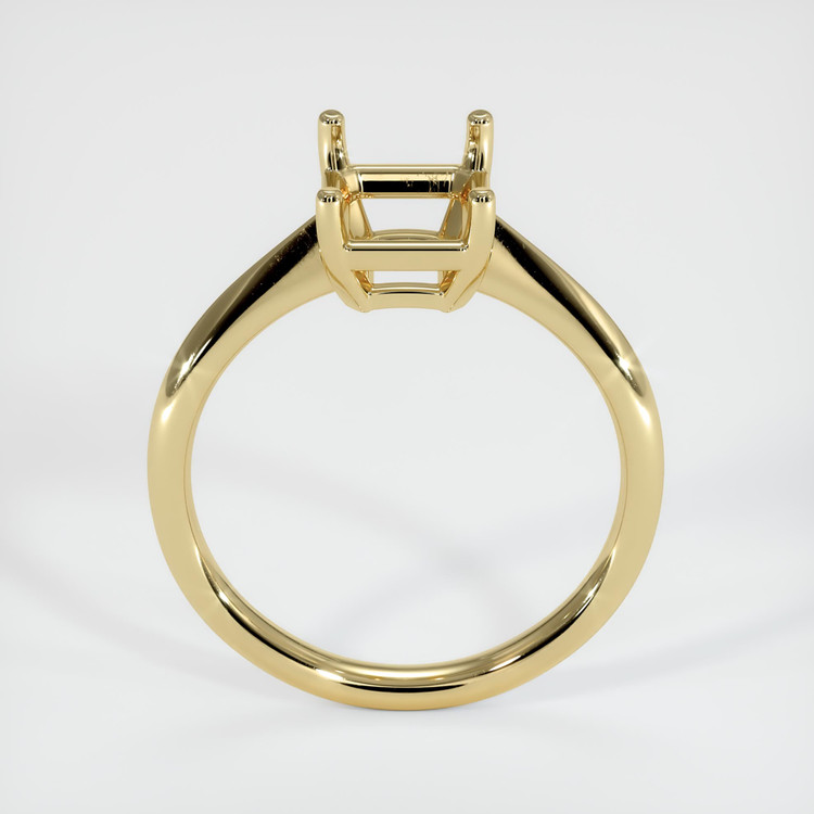 14K Yellow Gold Vedic Ring Setting