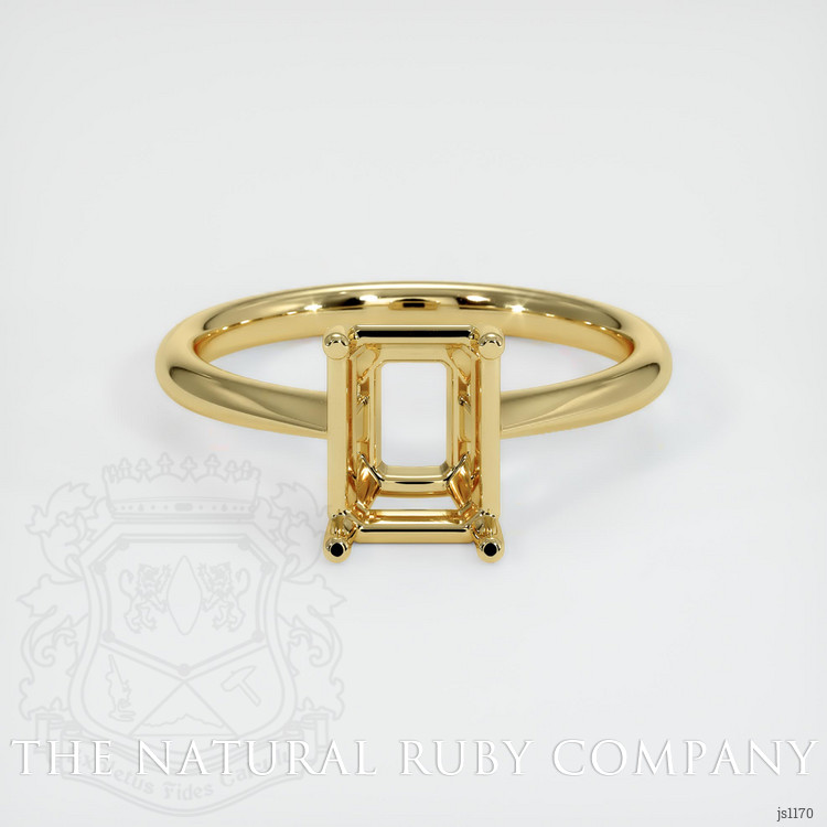 18K Yellow Gold Vedic Ring Setting
