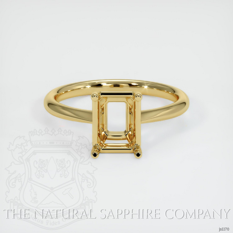 18K Yellow Gold Vedic Ring Setting