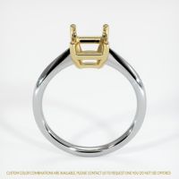 14K Yellow & White Vedic Ring Setting Image