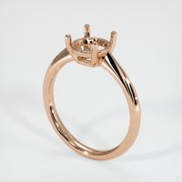 18K Rose Gold Solitaire Ring Setting Video