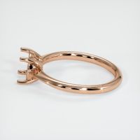 18K Rose Gold Solitaire Ring Setting Image
