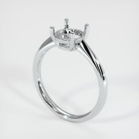 10K White Gold Solitaire Ring Setting Video