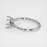 10K White Gold Solitaire Ring Setting Image