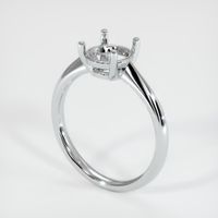 18K White Gold Solitaire Ring Setting Video