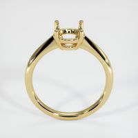 14K Yellow Gold Solitaire Ring Image