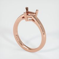 14K Rose Gold Solitaire Ring Setting Video