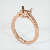 18K Rose Gold Solitaire Ring Setting Video