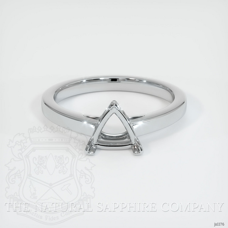 Silver Solitaire Ring Setting