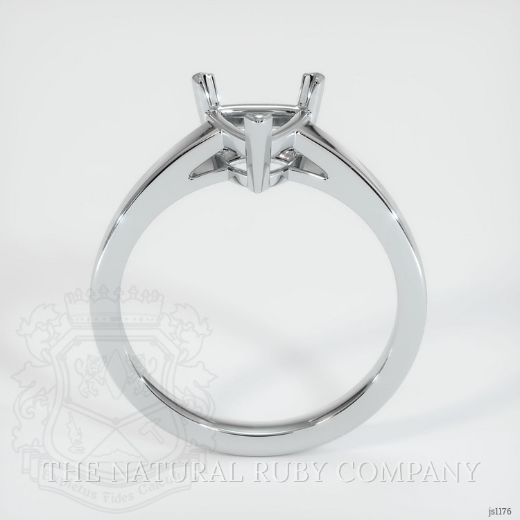 Silver Solitaire Ring Setting