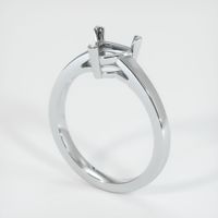 18K White Gold Solitaire Ring Setting Video