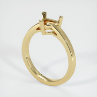 10K Yellow Gold Solitaire Ring Setting Video