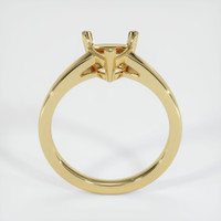 10K Yellow Gold Solitaire Ring Setting Image