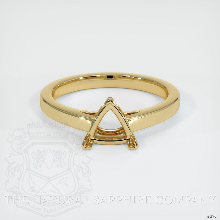 14K Yellow Gold Solitaire Ring Setting