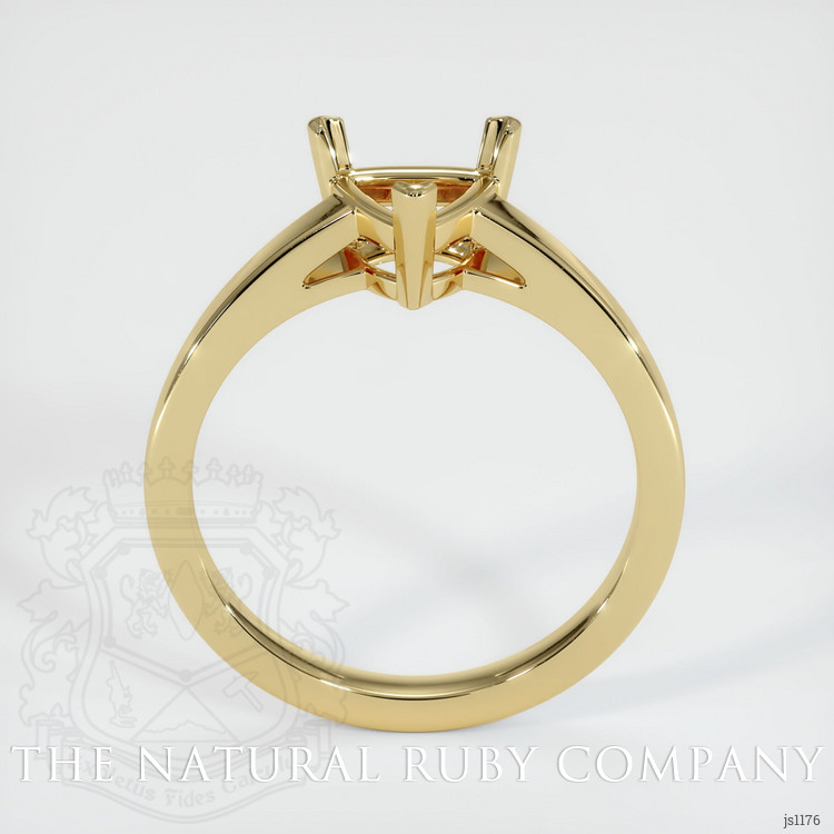 14K Yellow Gold Solitaire Ring Setting