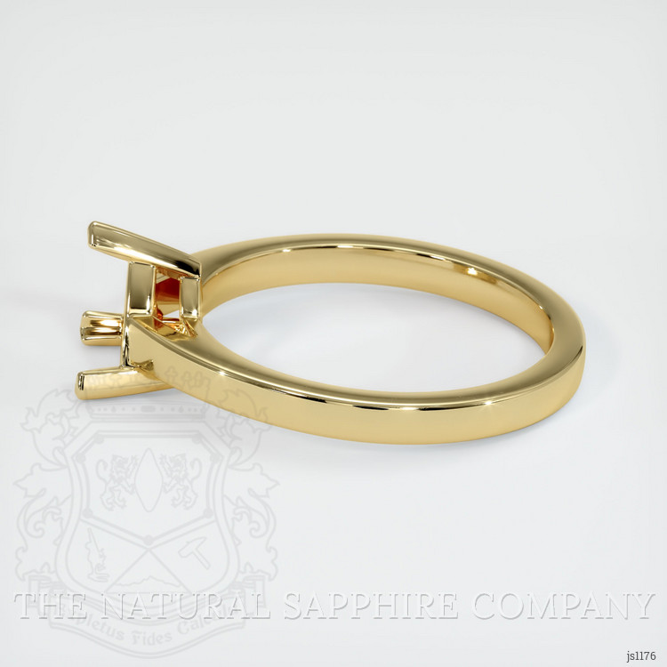 14K Yellow Gold Solitaire Ring Setting