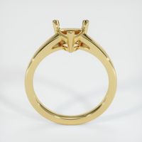 18K Yellow Gold Solitaire Ring Setting Image