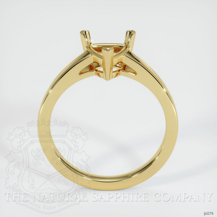 18K Yellow Gold Solitaire Ring Setting