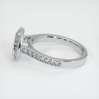 18K White Gold Pave Ring Setting Image
