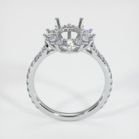 Silver Pave Ring Setting Image