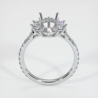 18K White Gold Pave Ring Setting Image