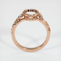 18K Rose Gold Accent Stones Ring Setting Image