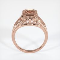 14K Rose Gold Antique Style Ring Setting Image