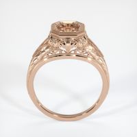 18K Rose Gold Antique Style Ring Setting Image