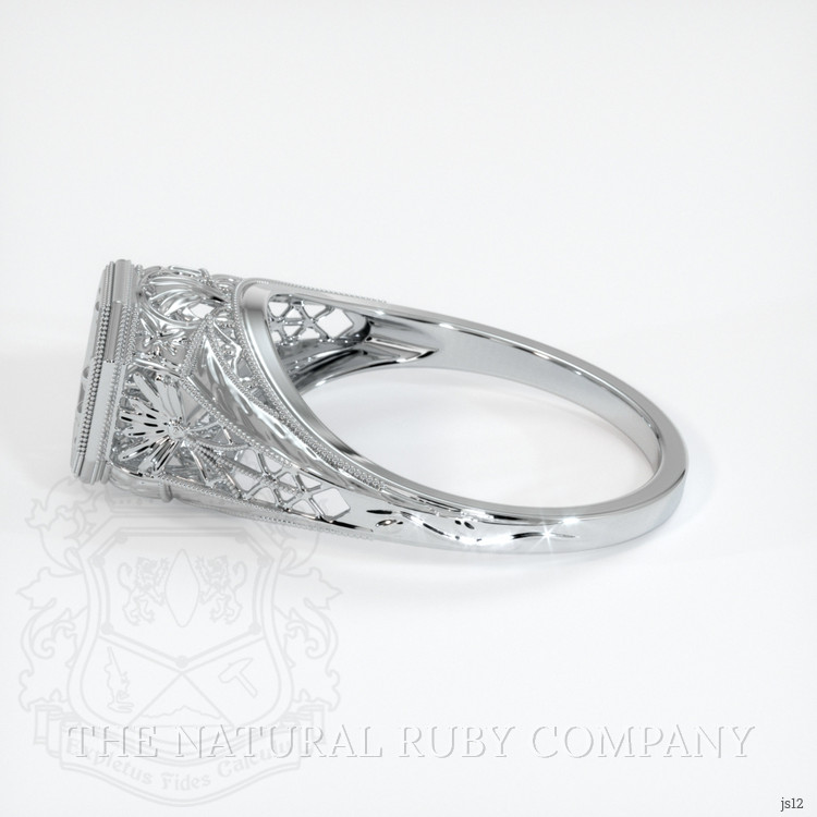 Silver Antique Style Ring Setting