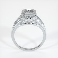 18K White Gold Antique Style Ring Setting Image