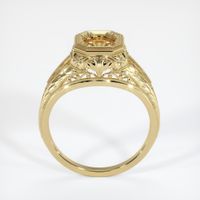 14K Yellow Gold Antique Style Ring Setting Image