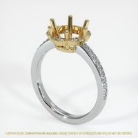 14K Yellow & White ring