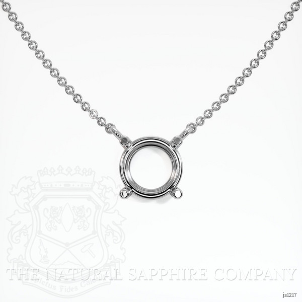  Emerald Necklace 1.39 Ct. 18K White Gold