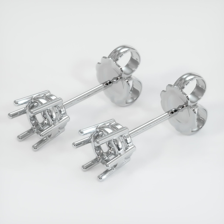 Platinum 950 Studs Earring Setting