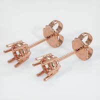 14K Rose Gold Studs Earring Setting Video