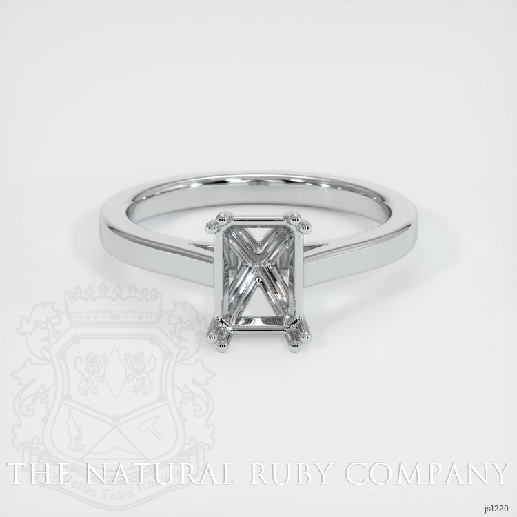 Platinum 950 Solitaire Ring Setting
