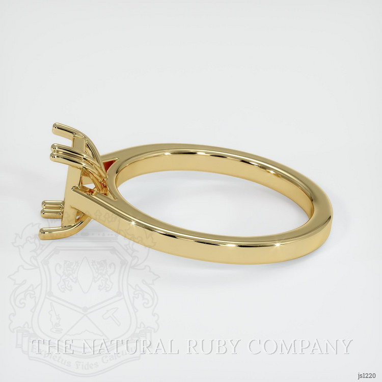 10K Yellow Gold Solitaire Ring Setting